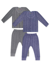 Trampoline Boys & Girls Striped Top-Pyjama Thermal Set (Pack of 2)