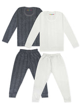 Trampoline Boys & Girls Striped Top-Pyjama Thermal Set (Pack of 2)