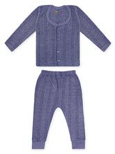 Trampoline Boys & Girls Striped Top-Pyjama Thermal Set (Pack of 1)