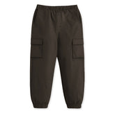 Trampoline Boys Woven Cargo Trousers Regular Fit with 4 Pockets (Brown)