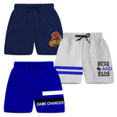 Trampoline Boys & Girls Casual Printed Shorts (Pack of 3)