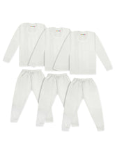 Trampoline Boys & Girls Striped Top-Pyjama Thermal Set (Pack of 3)
