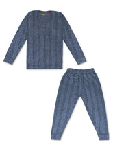 Trampoline Boys & Girls Striped Top-Pyjama Thermal Set (Pack of 1)