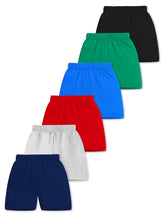Trampoline Boys & Girls Solid Shorts (Pack of 6)