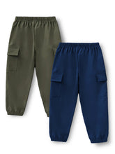 Trampoline Boys and Girls Solid Track Pants Pack of 2