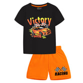 Trampoline Boys Printed Casual Clothing Set (Pack of 1)