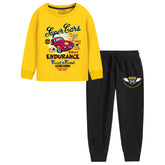 Trampoline Boys Printed Casual Clothing Set (Pack of 1)