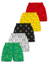 Trampoline Boys & Girls All Over Printed Shorts (Pack of 5)