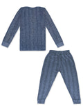 Trampoline Boys & Girls Striped Top-Pyjama Thermal Set (Pack of 1)