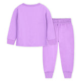 Trampoline Kids Cotton Terry Loop Patch-Work T-shirt and Pyjama Set