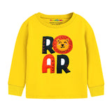 Boys Roar Patch Embroidered Sweatshirt & Pajama Set | Trampoline Kids