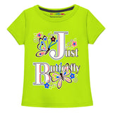 Trampoline Girls Printed T-Shirt and Track pant Set Pack of 1