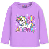 Girls Princess & Butterfly Printed Full Sleeve T-Shirts – Pack of 5 | Trampoline Kids