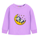 Trampoline Kids Cotton Terry Loop Patch-Work T-shirt and Pyjama Set