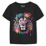 Trampoline Boys Lion Clothing Set - Black & Blue