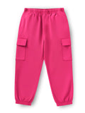 Trampoline Kids Girls Cargo Joggers Pack of 3 - Multicolor