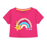 Trampoline Girls Graphic Printed Pack of 3 Crop Top