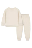 Boys Penguin Printed Winter Sweatshirt & Pajama Set – White | Trampoline Kids
