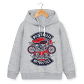 Trampoline Boys Full Sleeve Printed Hooded Sweatshirt (Pack of 1)