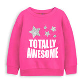 Trampoline Girls Full Sleeve Printed Sweatshirt (Pack of 1)