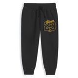 Trampoline Boys Printed T-shirt & Track Pant Set (Pack of 1)