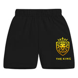 Trampoline Boys King Lion Clothing Set - Black