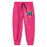 Trampoline Girls Printed T-Shirt and Track pant Set Pack of 1