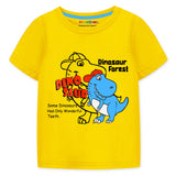 Trampoline Boys Printed T-shirt & Short Set Pack of 2