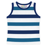 Trampoline Boys Sleeveless All Over Printed Printed T-Shirt Pack of 3