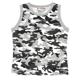 Trampoline Boys Sleeveless All Over Printed Printed T-Shirt Pack of 4