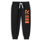 Trampoline Boys Printed T-shirt & Track Pant Set (Pack of 1)