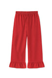 Trampoline Kids Girls Crop Top & Trouser Co-ord Set - Red