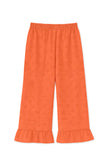 Trampoline Kids Girls Crop Top & Trouser Co-ord Set - Orange