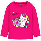 Trampoline Girls Pack of 2 Graphic Printed T-shirt with Pyjama