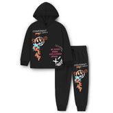 Trampoline Boys Printed Tshirt & Trackpant Set (Pack of 1)