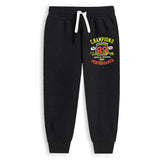 Trampoline Boys Printed T-shirt & Track Pant Set Pack of 1