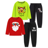 Trampoline Baby Boys & Girls Casual Clothing Set Pack of 2 Green,Black