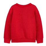 Trampoline Girls Be Awesome Text Sweatshirt - Red