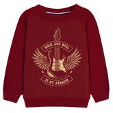 Trampoline Boys Full Sleeve Printed Sweatshirt (Pack of 1)