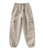 Trampoline Kids Boys Cargo Joggers - Beige