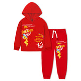 Trampoline Boys Printed Tshirt & Trackpant Set (Pack of 1)
