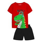 Trampoline Boys Printed Casual Clothing Set (Pack of 1)