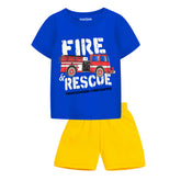 Trampoline Boys Printed Casual Clothing Set (Pack of 1)