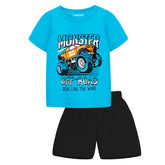 Trampoline Boys Printed Casual Clothing Set (Pack of 1)