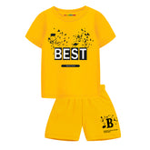 Trampoline Boys Printed Casual Clothing Set (Pack of 1)