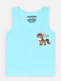Trampoline Boys Pack of 5 Sleeveless Animal Vest - Multicolour