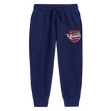 Trampoline Boys Pack of 3 Text Track Pant - Grey Blue & Black