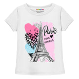 Trampoline Girls Pack of 5 Shine & Spread Peace T-Shirt - Multicolor