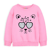 Trampoline Girls Full Sleeve Printed Sweatshirt (Pack of 1)