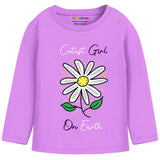 Trampoline Kids Girls Unicorn & Flower T-Shirt & Pajama Set Pack of 2 - Multicolor